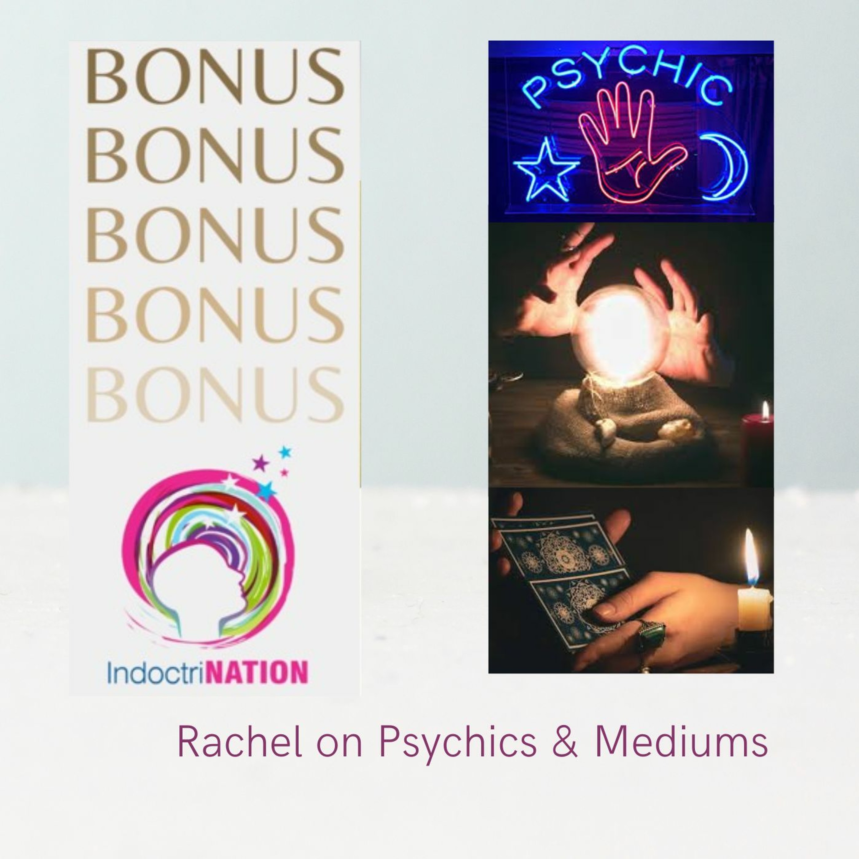 BONUS EPISODE PREVIEW: Rachel on Psychics & Mediums Image