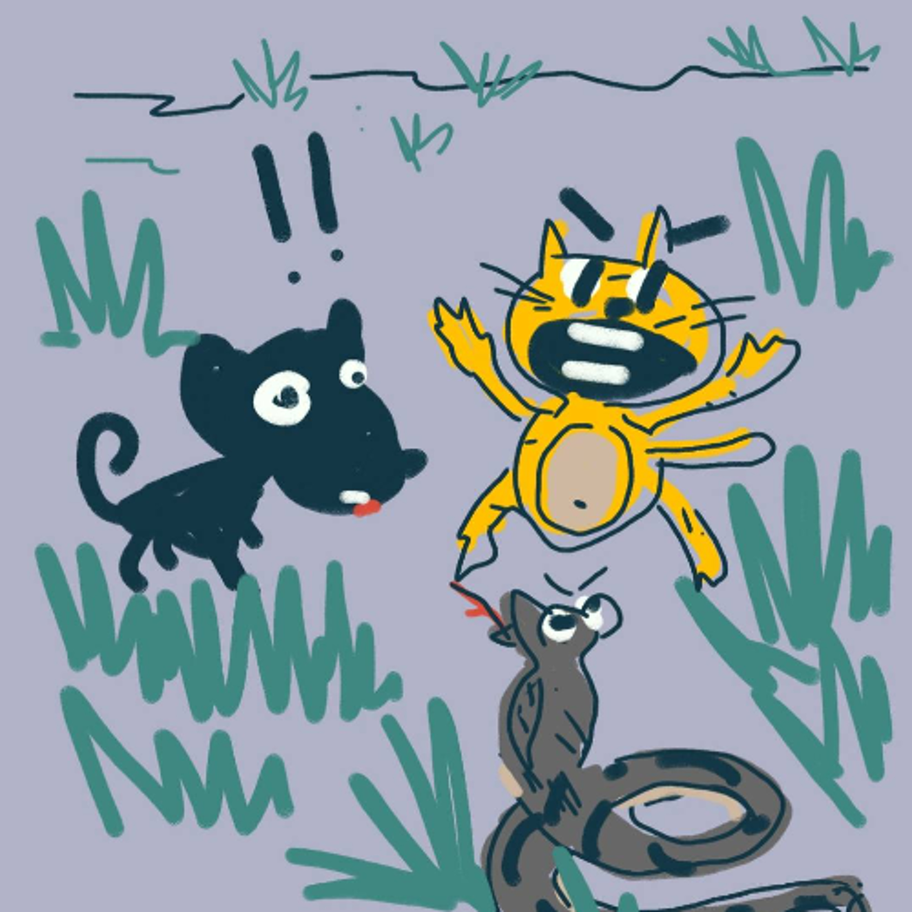 นิทานยิ้มแย้มแก้มใส (EP 526 นิทานชุด นิทานสัตว์แสนสนุก ตอน แมวส้มกับหมาดำ) episode artwork
