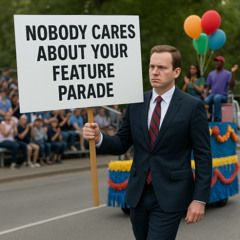 Nobody Cares About Your Feature Parade