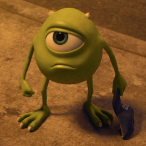 Inside out duster x Mike wazowski