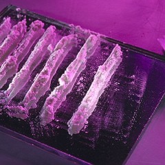 COCAINE TABLE TALKS (purple straws on the rocks)