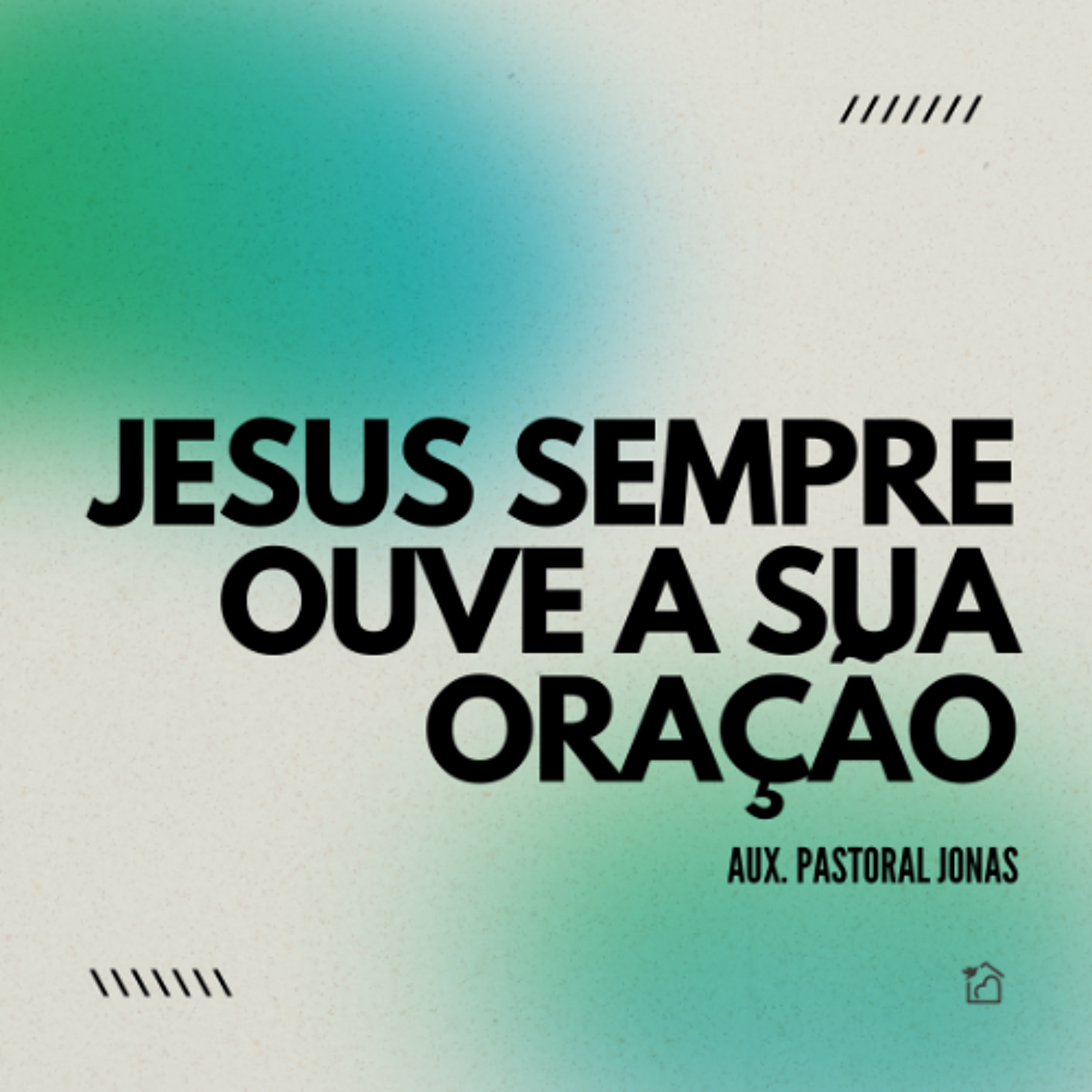 Jesus sempre ouve a sua oração - Aux. Pastoral Jonas 24/11/2024 episode artwork