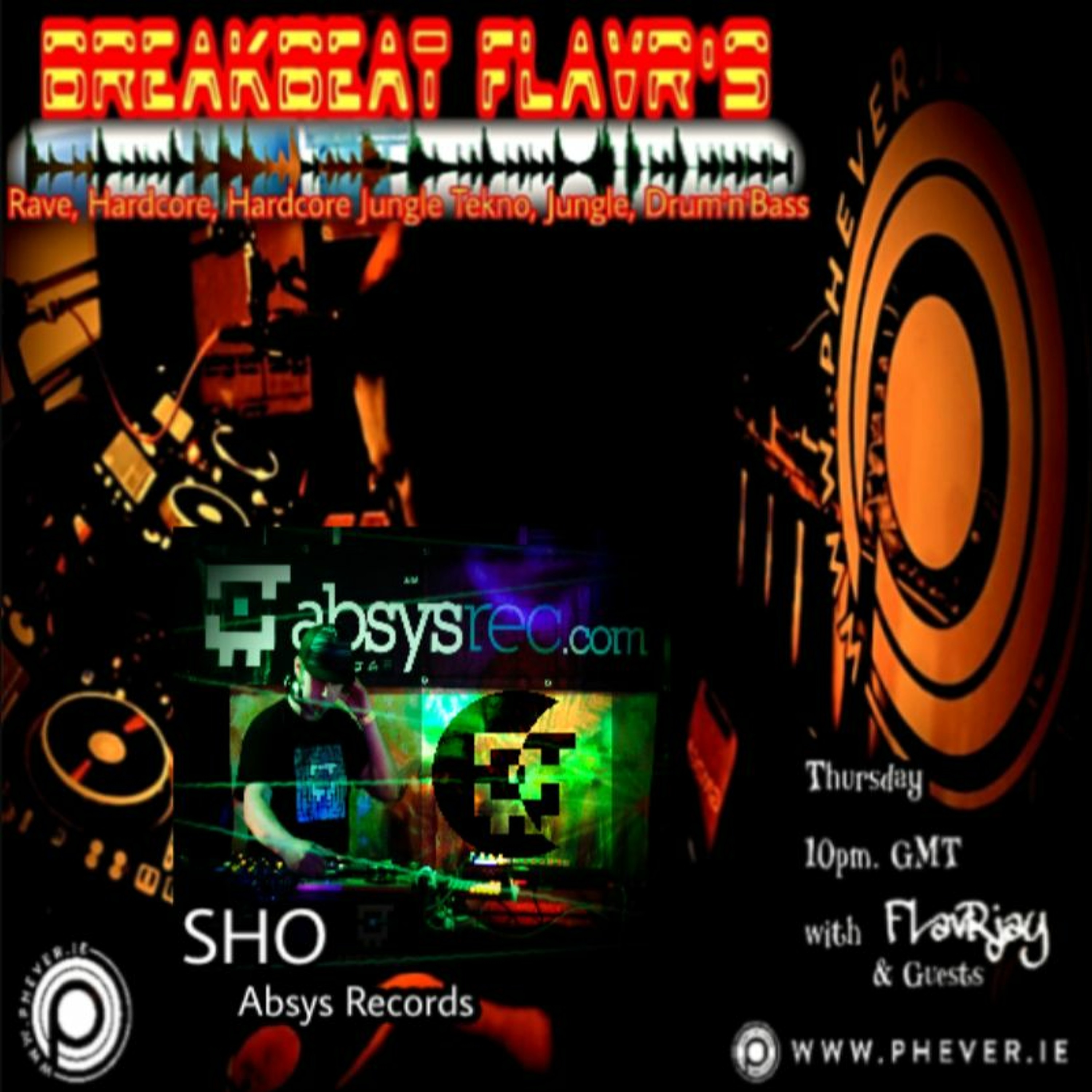 FLavRjay - BreakBeat FLavR's on PHEVER TV/Radio. Wkly013 27-8-20 episode artwork