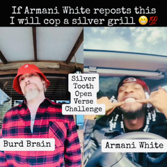 Armani White Silver Tooth Open Verse Challenge
