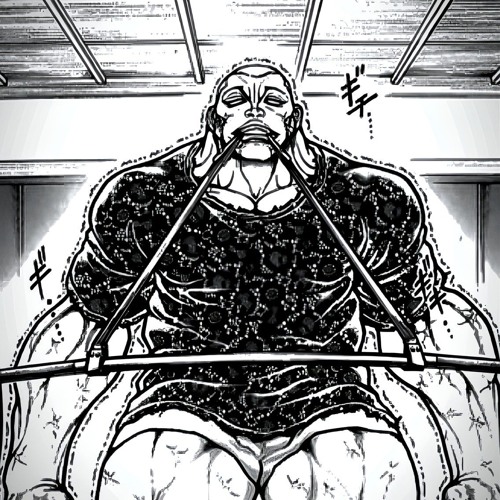 com alto consumo de doping - Jack Hanma