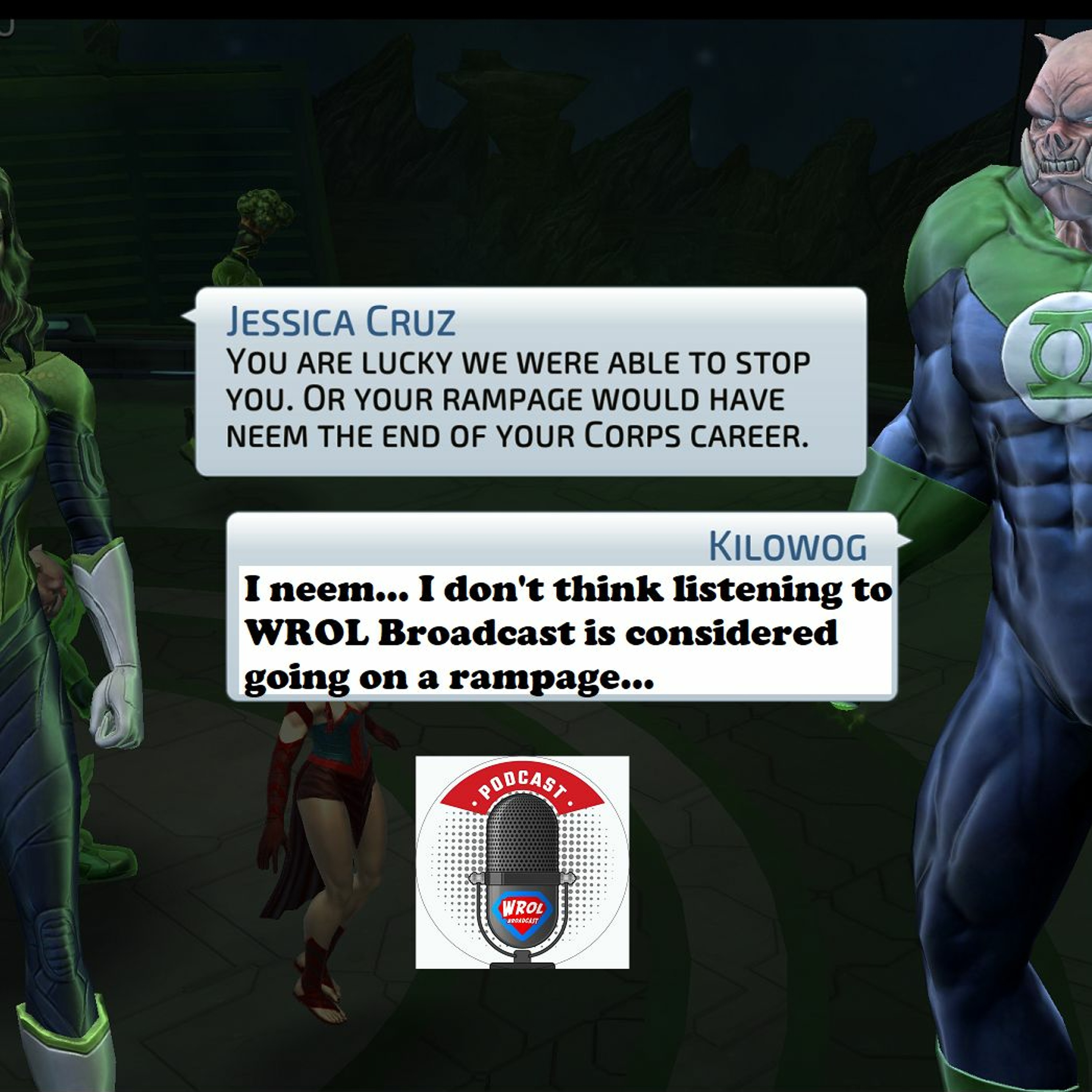 WROL Broadcast: DC Legends Unofficial Podcast!