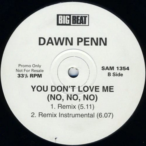 Stream Dawn Penn - You Don't Love Me (No No No) (Sammy Stream Dawn Penn - You Don't Love Me (No No No) (Sammy