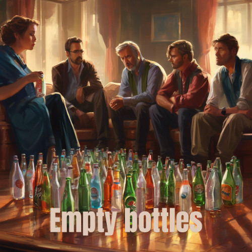 Empty bottles
