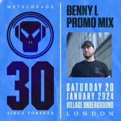 Benny L - Metalheadz Promo Mix - London, 20 January 2024