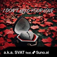 I don't need your love