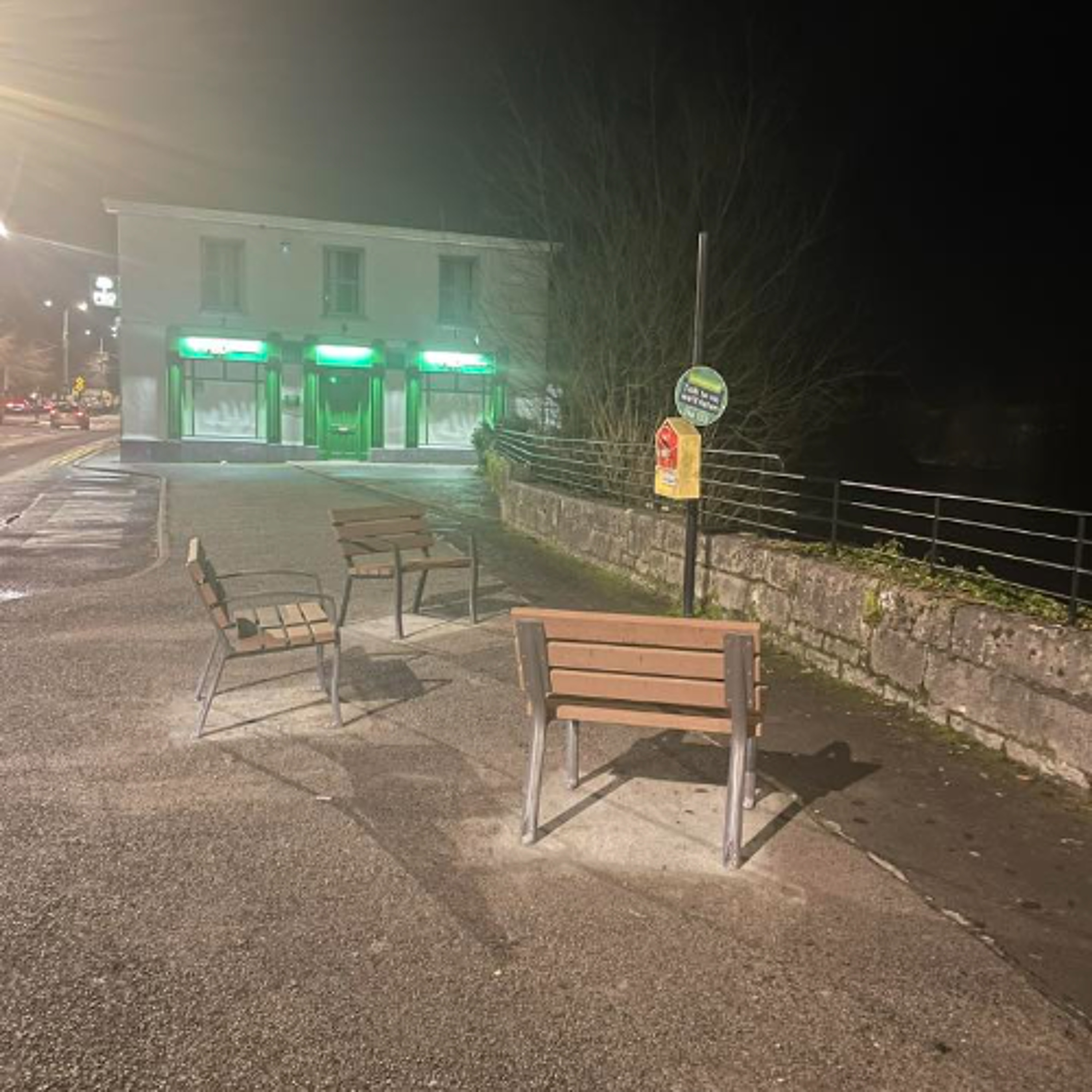 Controversy Over Ennis Benches