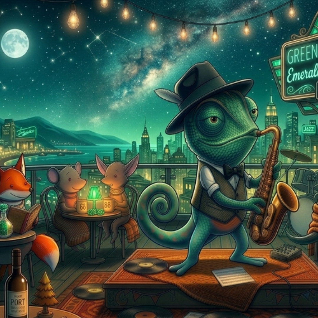 Stream Green Chameleon - Emerald Evening Swing 4 by