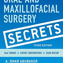 ACCESS KINDLE ☑️ Oral and Maxillofacial Surgical Secrets - E-Book by  A. Omar Abubake