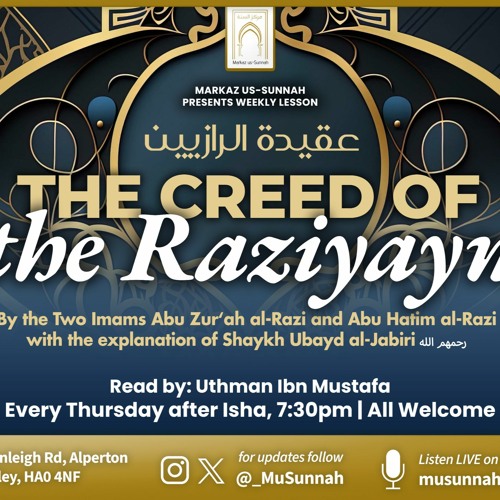 The Creed of the Rāziyayn - Lesson 10