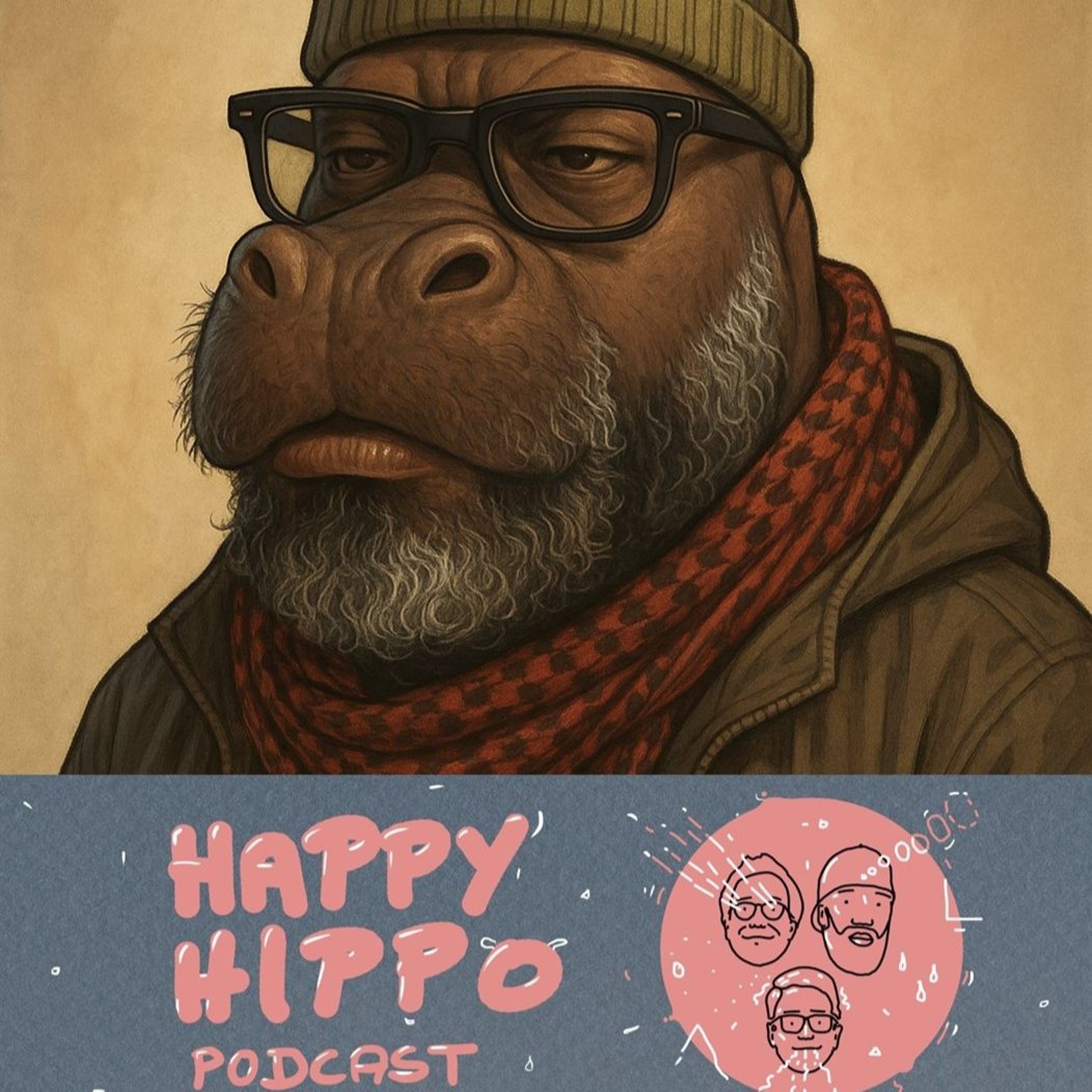 175 Happy Hippo Podcast - Samy ouni Benny episode artwork