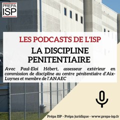 La discipline pénitentiaire