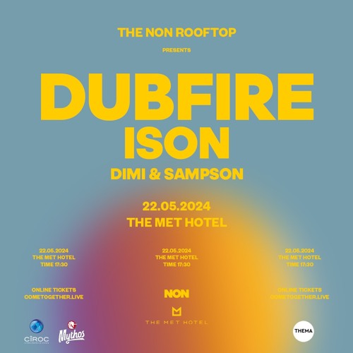 Dimi & Sampson at NON Rooftop - The Met Hotel | Thessaloniki (22.05.24)
