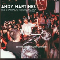 Andy Martinez Live @ Dahlias, Charlotte. NC, USA - 10/12/25