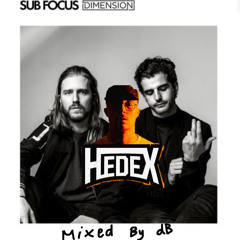 Hedex x Dimension x Sub Focus - Drum & Bass x Hardcore mix by dB