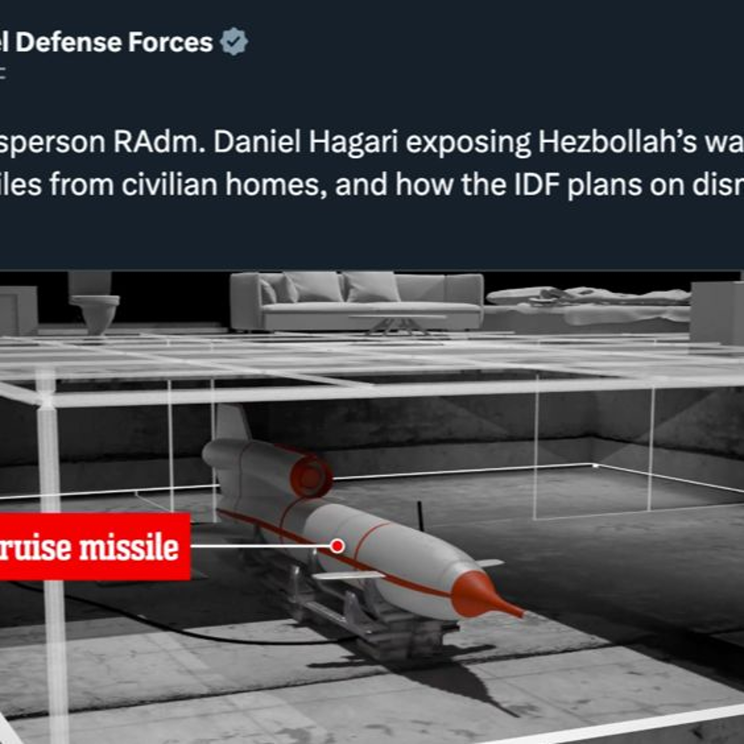 Going From "The Civilian Buildings Are Hamas" To "The Civilian Buildings Are Hezbollah"