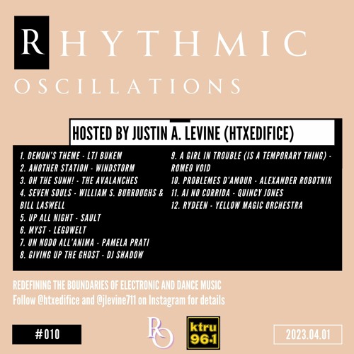 Rhythmic Oscillations 010 (2023.04.01)
