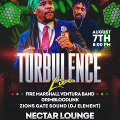 TURBULENCE in Seattle at NECTAR Early Juggle #Reggae DJ ELEMENT