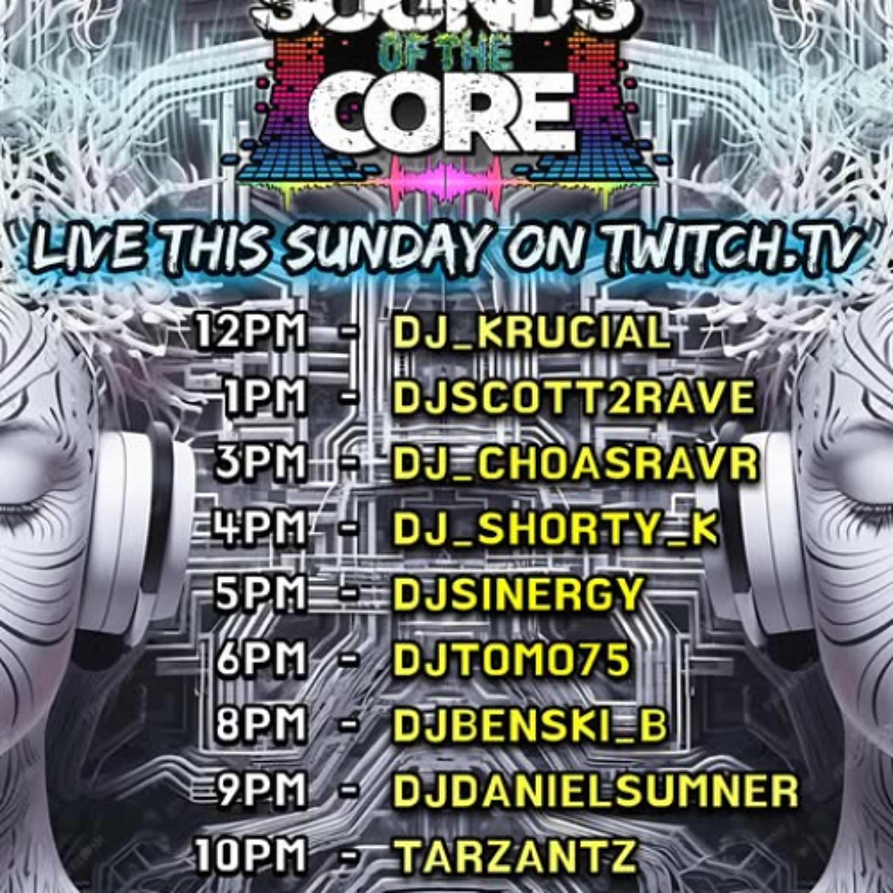 Sounds of the Core 20.07.25 Relentless Records Retrospective episode artwork