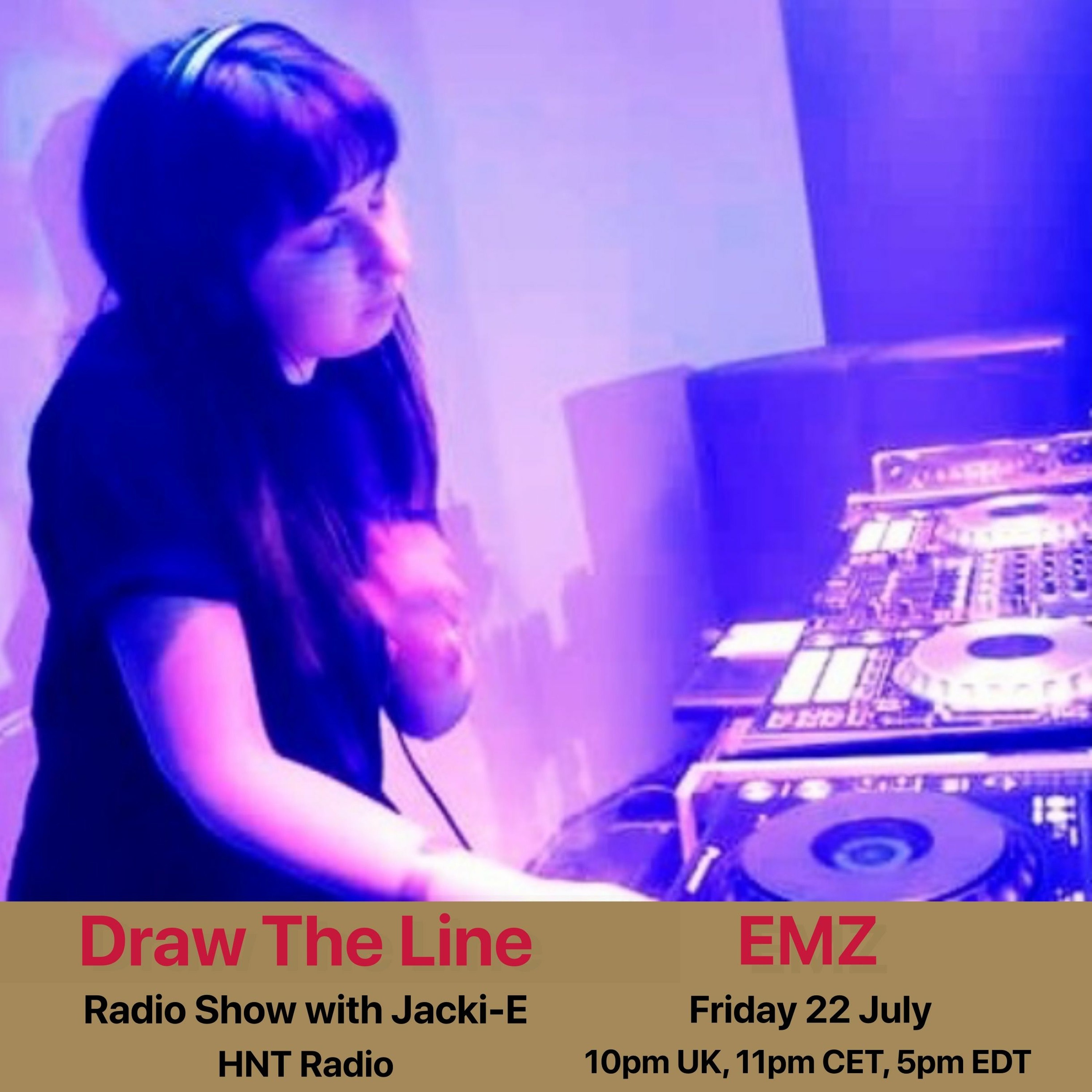 Jacki-E and Draw The Line Radio Show