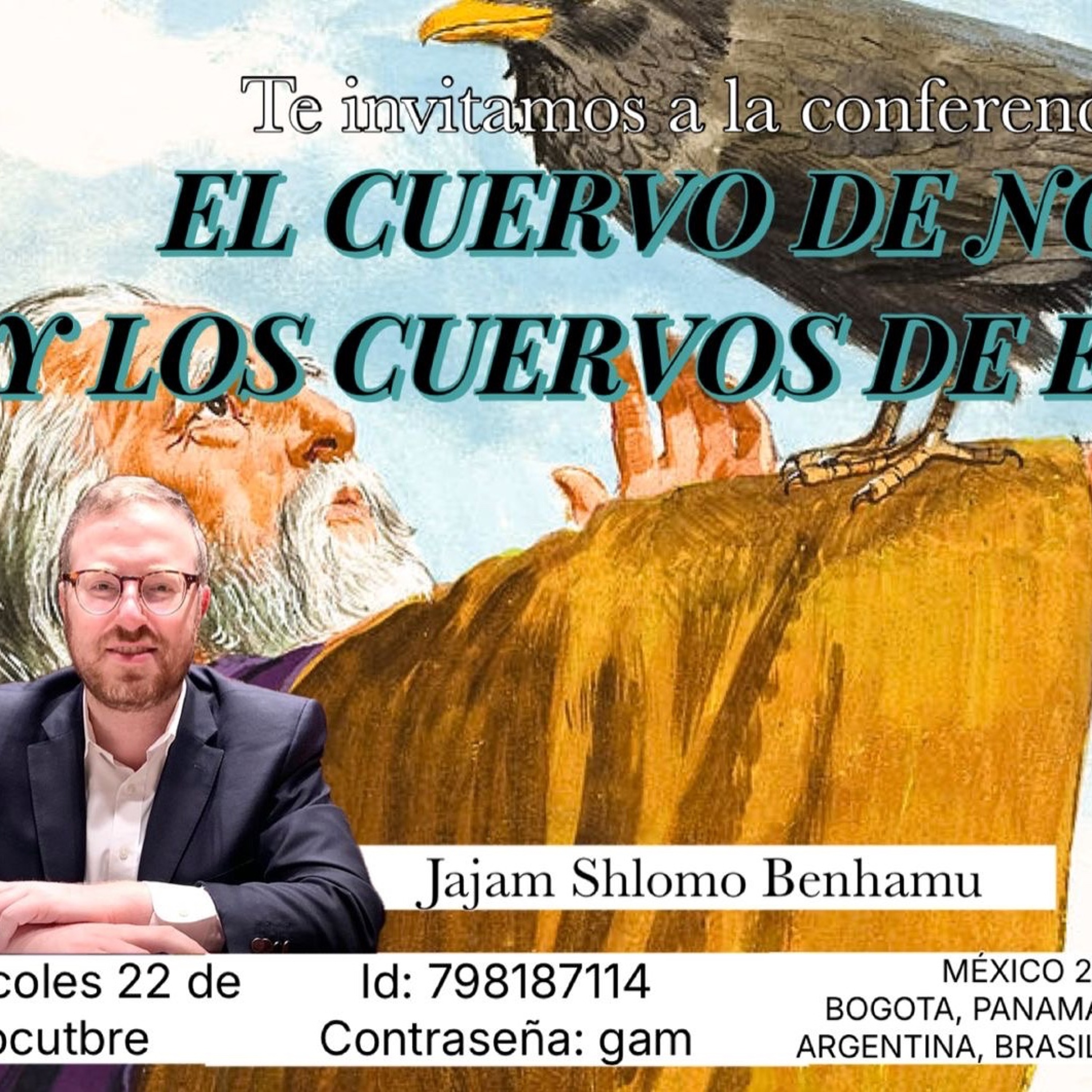 PERASHA NOAJ 5786- EL CUERVO DE NOAJ Y LOS CUERVOS DE ELIYAHU episode artwork