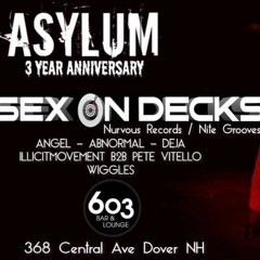 LIVE Asylum 3 Year @603BarAndLounge