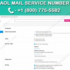 AOL Email Customer Care Number +1(800) 775 5582