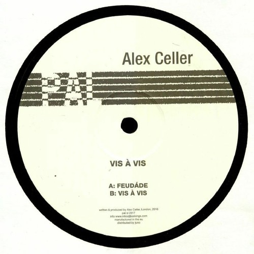 Alex Celler - Vis-à-Vis (2017) (SL15)