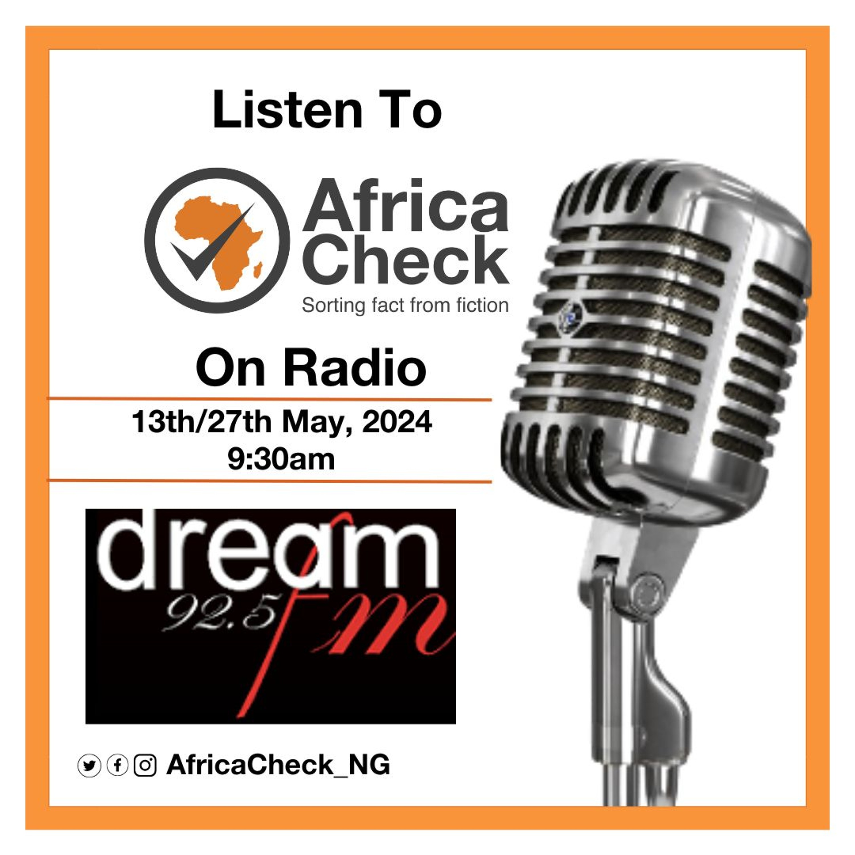 Fact checking quiz on Dream FM episode artwork