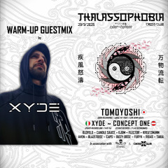 XYDE warm-up mix for THALASSOPHOBIA: 𝘤𝘺𝘣𝘦𝘳~𝘵𝘺𝘱𝘩𝘰𝘰𝘯 @ Cross Club Prague 23/5/2025