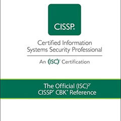 [FREE] EPUB 💕 The Official (ISC)2 CISSP CBK Reference by  Arthur J. Deane &  Aaron K