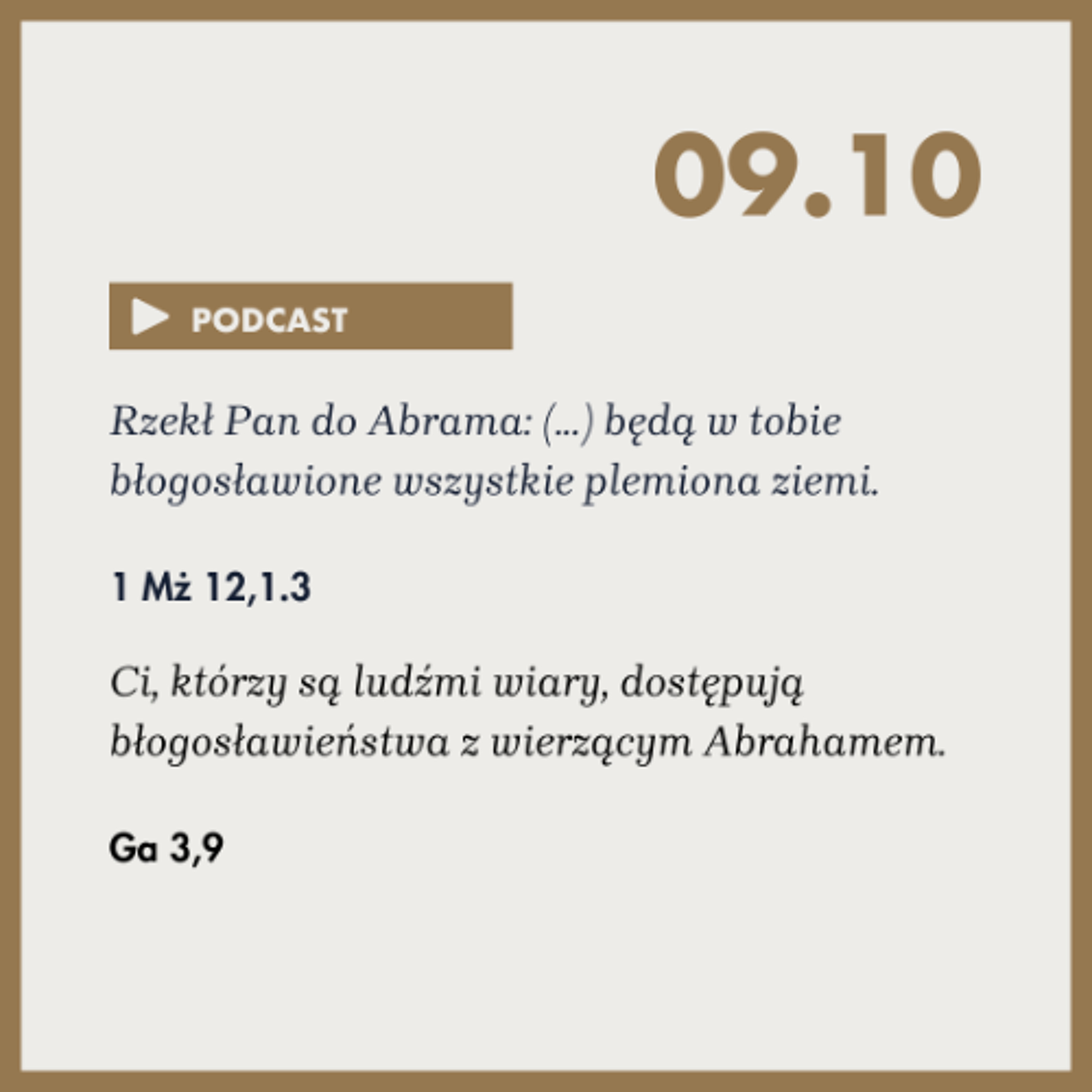 Rozważania na dzień 09 października 2025r episode artwork