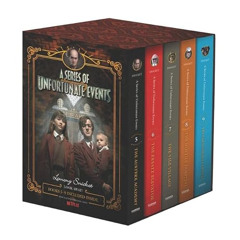 Get KINDLE 📃 A Series of Unfortunate Events #5-9 Netflix Tie-in Box Set by  Lemony S