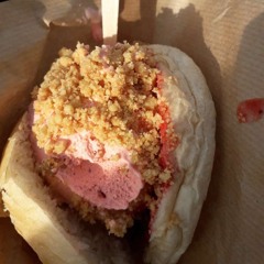 Strawberry Ice Cream Sandwich