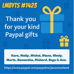 THANK YOU | LMBYTS #1423 | Jason Newland | 27th August 2025