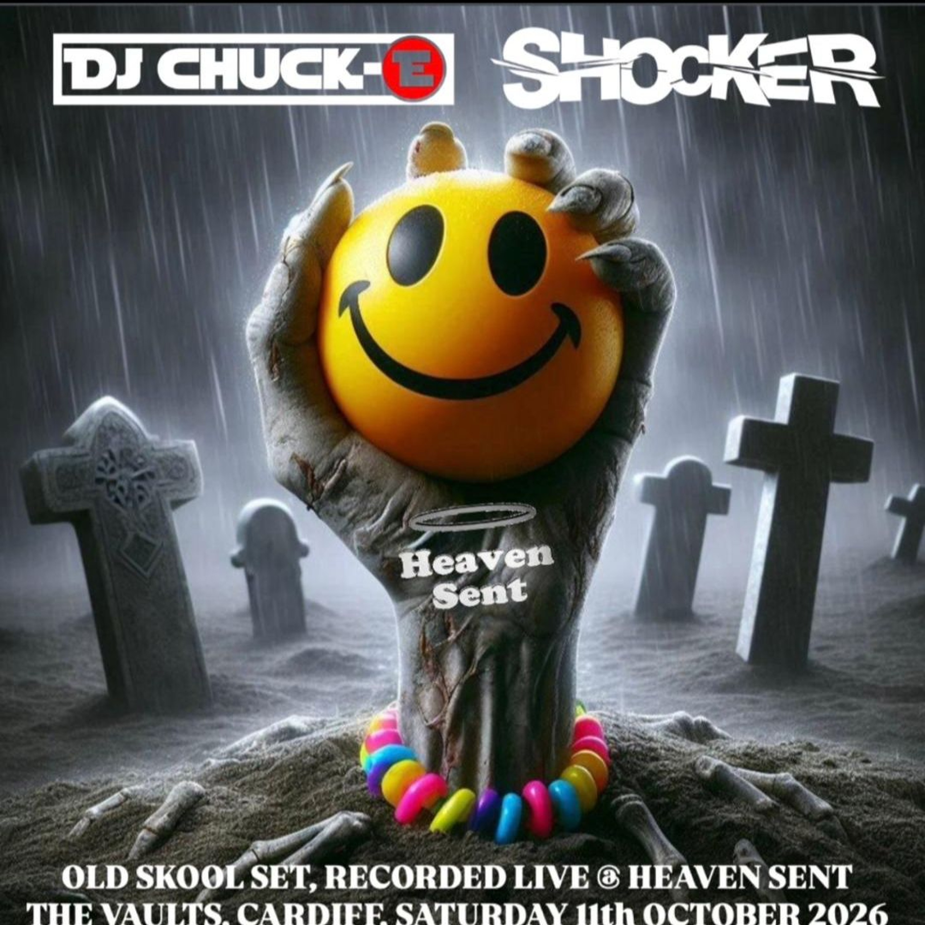 DJ Chuck-E & Shocker Show Live Old Skool Set @ Heaven Sent, The Vaults, Cardiff, 11th October 2025 episode artwork