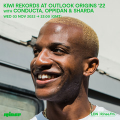 Kiwi Rekords at Outlook Origins '22 with Conducta, Oppidan and Sharda - 02 November 2022