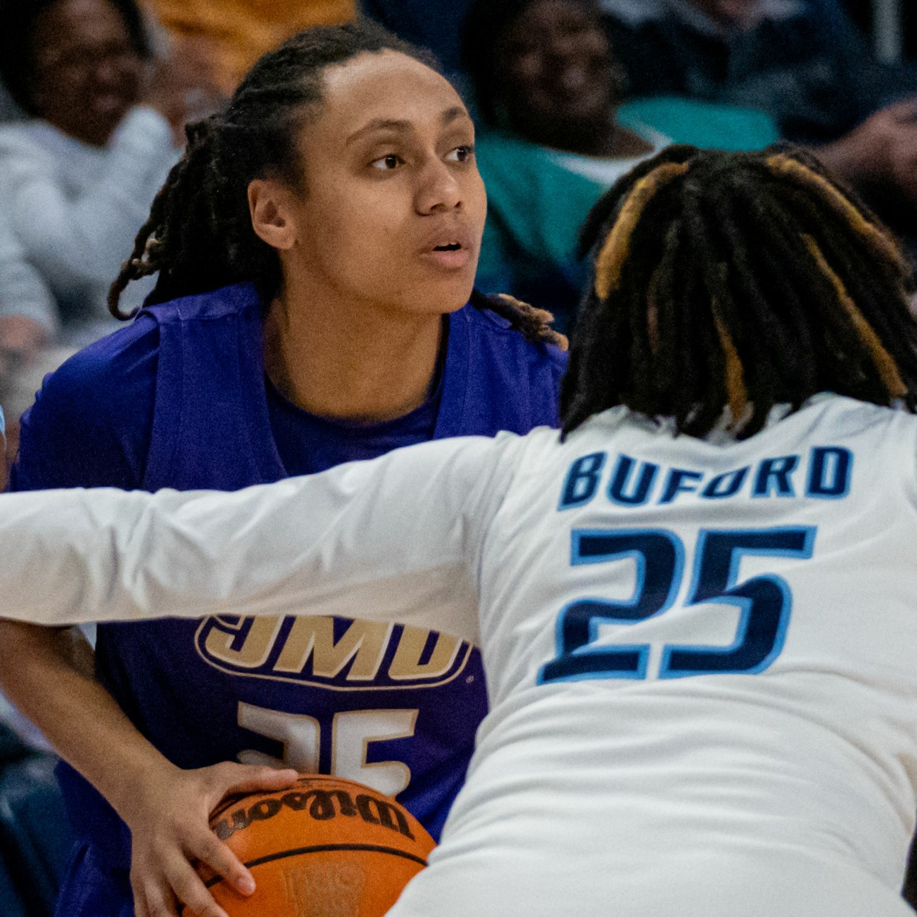 JMU vs. Old Dominion Women's Basketball | Mar. 1, 2024 | Jamia Hazell Postgame episode artwork