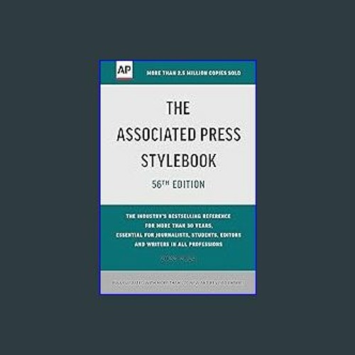 Read Ebook 📖 The Associated Press Stylebook: 2022-2024 (Epub Kindle)