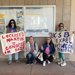 CCAC Delivers Letters to UCSB Admin In Divesting From Defense Contractors