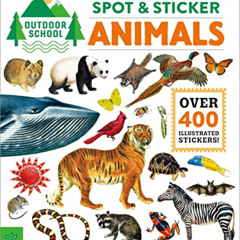 DOWNLOAD PDF 🗸 Outdoor School: Spot & Sticker Animals by  Odd Dot [EPUB KINDLE PDF E