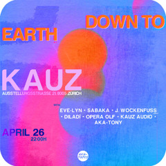 diladï @ Kauz, Zürich | Down to earth 26.04.25