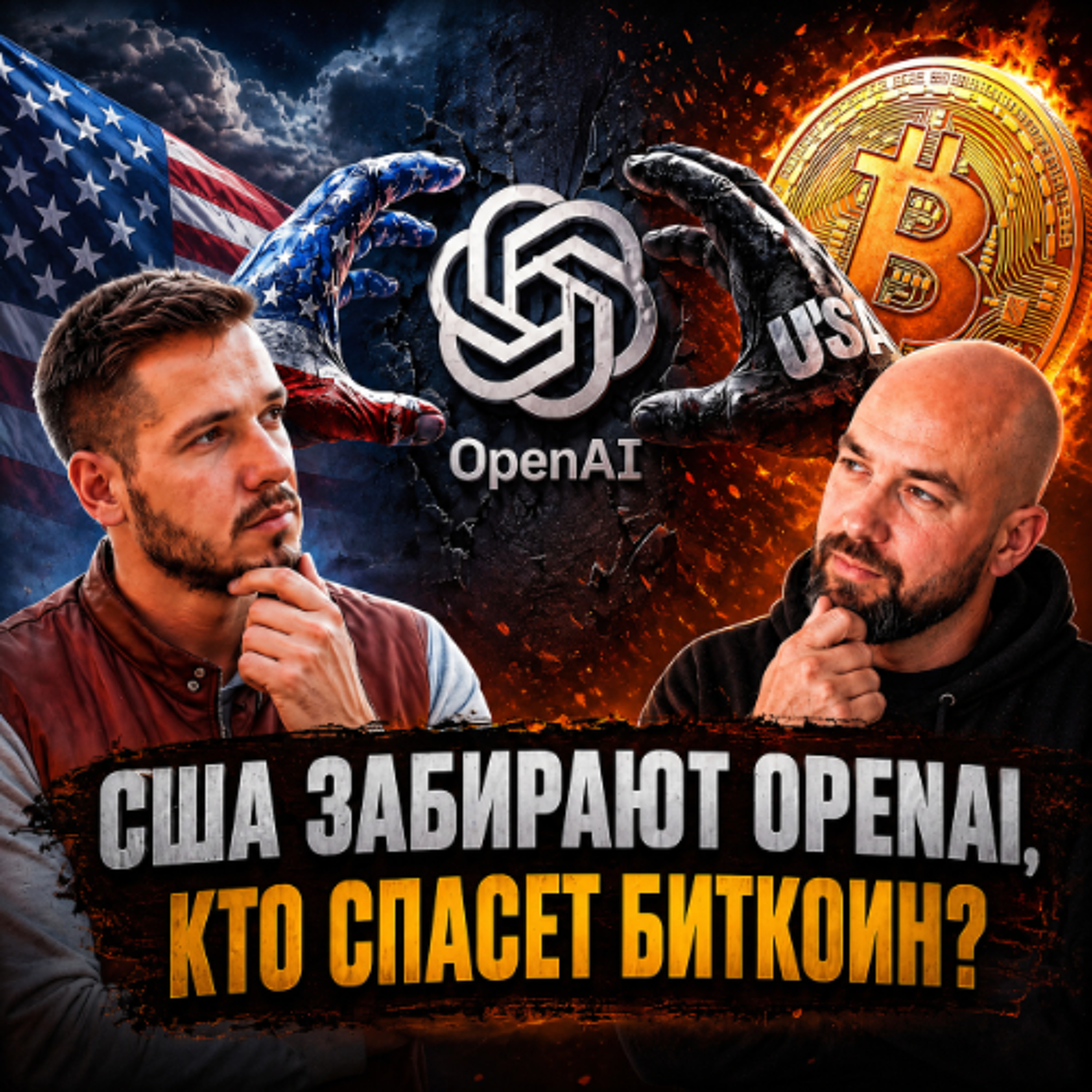 США ЗАБИРАЮТ OPENAI, БУМ ТОКЕНИЗАЦИИ И ДОЛГ В $35 ТРЛН: КТО СПАСЕТ БИТКОИН?