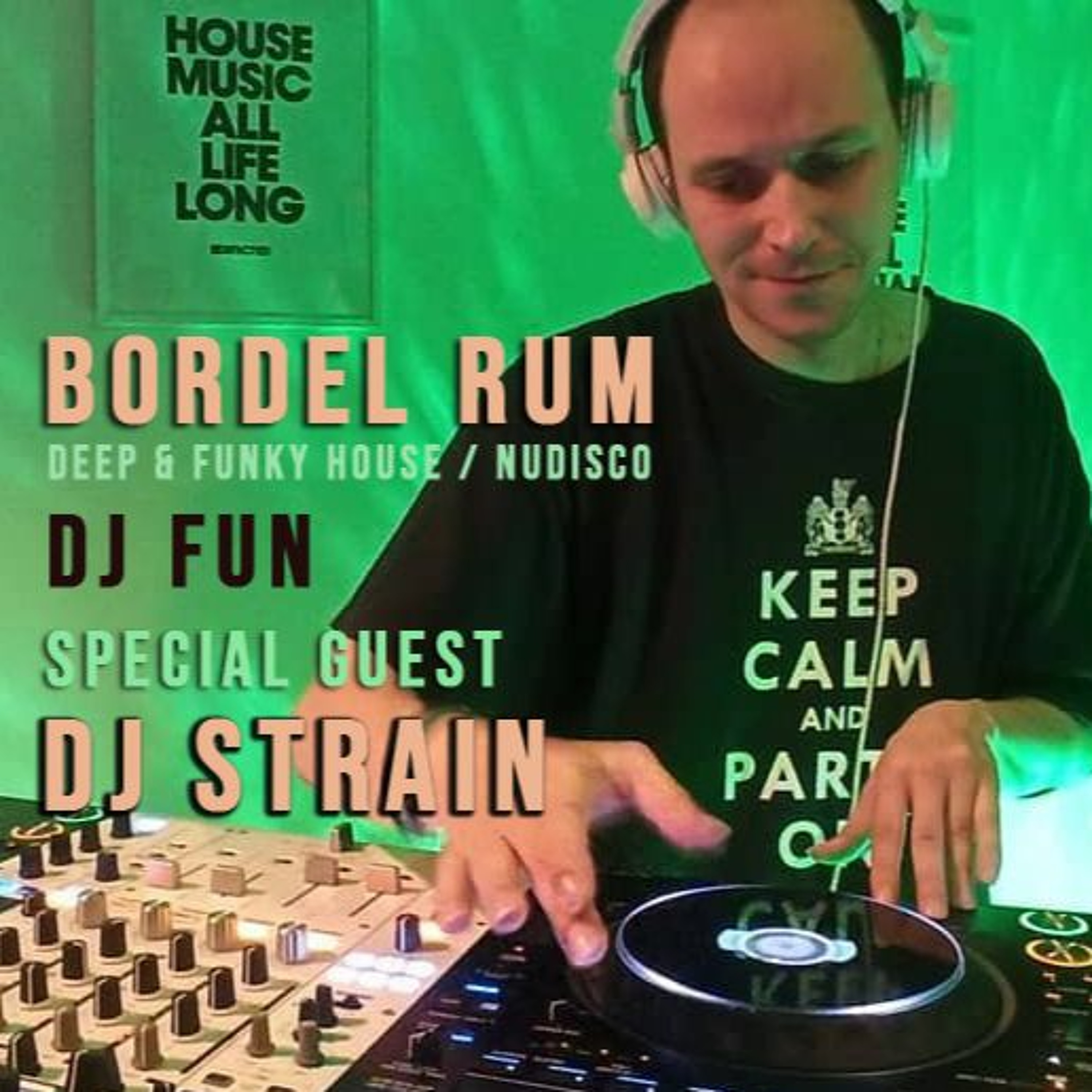 Radio B - Bordel Rum: DJ Fun /guest DJ Strain/  22.02.2022 episode artwork