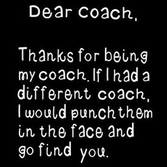 [FREE] KINDLE 💙 Dear Coach, Thanks for Being my Coach: Funny humorous present or Gag