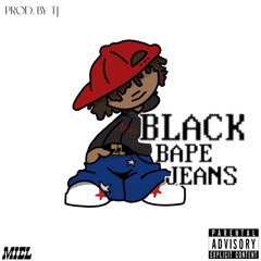 black bape jeans - Z1ON